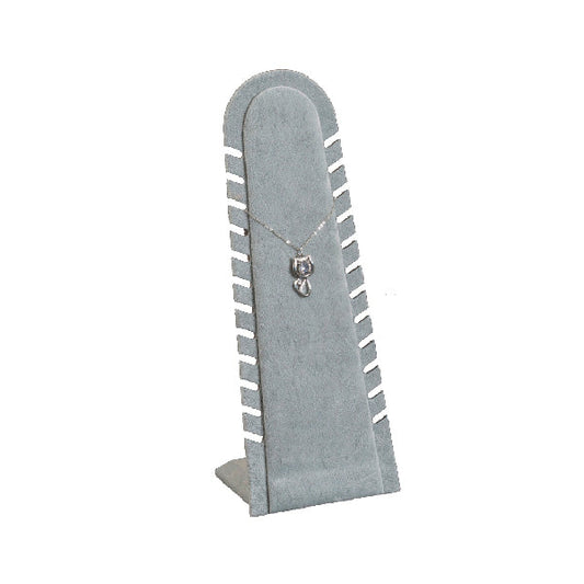 Tabla terciopelo gris para 12 cadenas